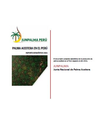 Portada de Palma Aceitera en el Perú 2021